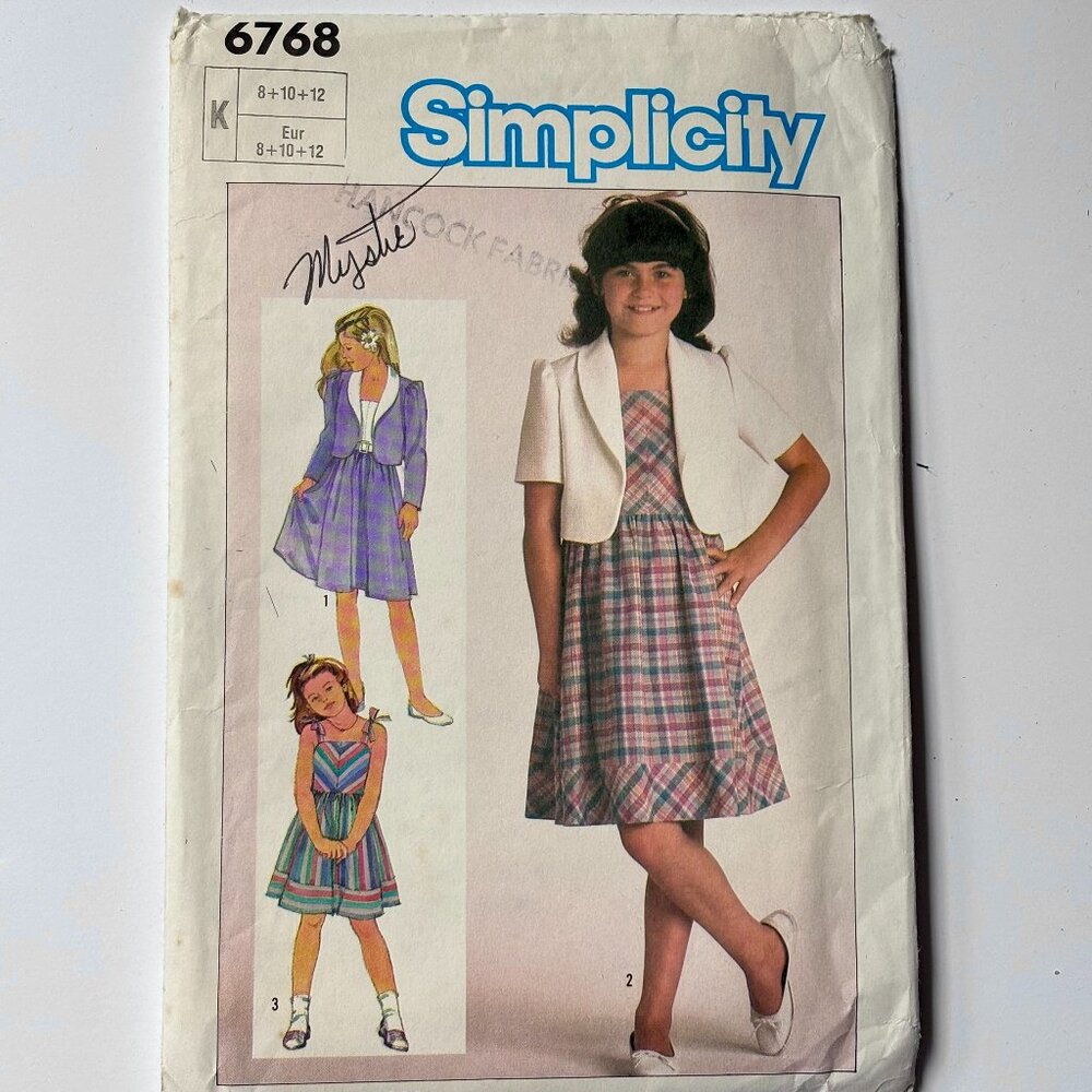 Simplicity pattern 6768 - Picture 1 of 2